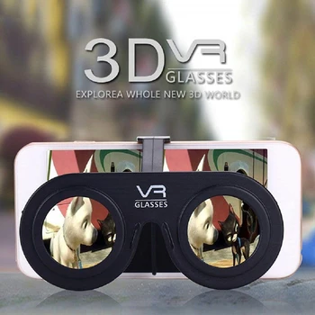 Mini FolMini Lankstymo VR Akiniai 3D Virtual Reality Nešiojamieji AR Mobilusis Telefonas Paprastas Skaitmeninis Dovana Eyesding Virtualios Realybės