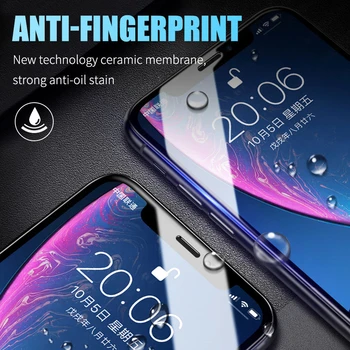Minkštas Keramikos plėvelės Samsung Galaxy A50 A30 A40 A70 A51 A71 A7 A9 M30s 9D visiškai lipnios plėvelės A8 screen protector (ne stiklo)