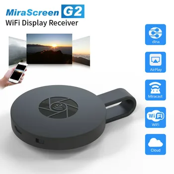 MiraScreen TV Stick Dongle miracast Mesti HDMI suderinamus WiFi Ekranas Imtuvo anycast Mini PC 