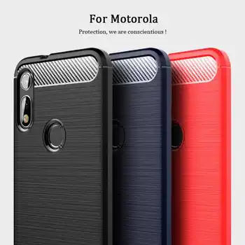Mokoemi Šoko Įrodymas Minkšto Silikono Atveju Motorola Moto E E6s 2020 E7 E6s E5 E6 Žaisti Go E6 Plius Telefoną Padengti