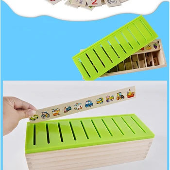 Montessori Figūrėlės Rūšiavimo Žaislas Skaitmeninės Formos Suporuoti Blokai Žinių Rūšiavimo Švietimo Mediniai Žaislai Vaikams