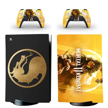 Mortal Kombat PS5 Digital Edition Odos Lipdukas, Decal Padengti 5 PlayStation Konsolės ir 2 Kontroleriai PS5 Odos Lipdukas