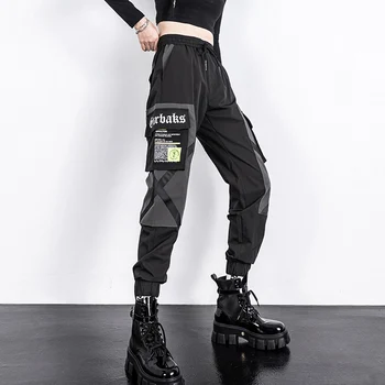 Moterų Krovinių Kelnės Aukštu Juosmeniu Kelnės Ponios Mados Jogger Kelnes Modelio Spausdinimo Streetwear Kelnės Plius Dydis Atsitiktinis Ziajać