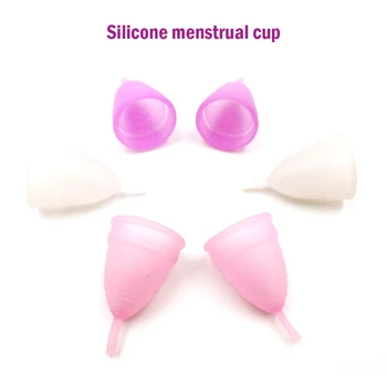 Moterų Lady laikotarpį taurės Medicininės kokybės Silikono Menstruacijų Taurės moterų higienos menstruacijų taurės Copa Laikotarpis