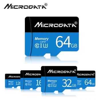 Nauja Micro SD Class 10 32GB Atminties Kortelę, SDXC 128GB 64GB SDHC 32GB/16GB U1 U3 micro sd kortelė TF kortelės, 