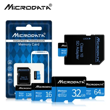 Nauja Micro SD Class 10 32GB Atminties Kortelę, SDXC 128GB 64GB SDHC 32GB/16GB U1 U3 micro sd kortelė TF kortelės, 