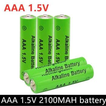 Nauja Žyma 2100 MAH įkraunamos baterijos AAA 1,5 V Įkrovimo Naujas Alcalinas drummey žaislų šviesos diodų