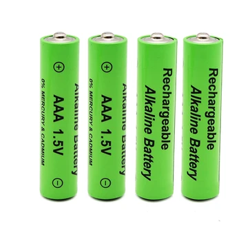 Nauja Žyma 2100 MAH įkraunamos baterijos AAA 1,5 V Įkrovimo Naujas Alcalinas drummey žaislų šviesos diodų