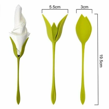 Naujas 4/8pcs Plastiko Kūrybos Audinys Gėlių Įrankis Origami Gėlių stovai Servetėlės, Popieriaus Laikiklį, Rožių Gėlių Roll Darbalaukio Pateikti Plokštė
