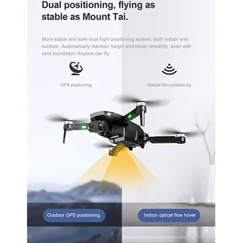 Naujas Drone 6K HD ESC Dviguba Kamera Su GPS 5G WIFI Plataus Kampo FPV Realaus Laiko Dėžė Rc Atstumas 3km Profesinės Tranai Žaislai