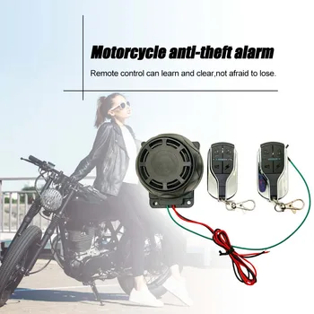 Naujas Dual Nuotolinio Valdymo Motociklų Signalizacijos, Apsaugos Sistemos Motociklo Apsauga Nuo Vagystės Bike Motociklai Motoroleris Variklis Signalizacijos Sistemos