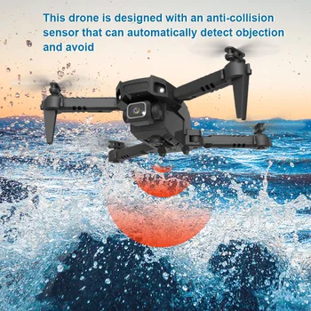 Naujas Hj78 Mini Drone 4k 1080P Hd Profesional Fotoaparato Aukščio Laikyti Sulankstomas Rc Quadcopter Wifi Fpv Sraigtasparnis Dron Žaislas Berniukams Dovana