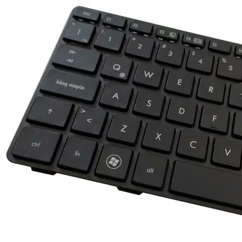 NAUJAS lotynų nešiojamojo kompiuterio Klaviatūra HP EliteBook 8470B 8470P 8470 8460 8460p 8460w ProBook 6460 6460b 6470 su kadrų/Point Stick