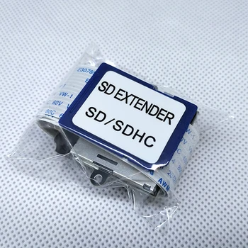 Naujas SD to SD Card ilgiklis Kortelės Skaityti Adapteris Lankstus Extender 