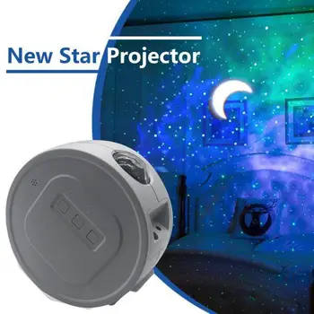 Naujas Žvaigždėtas Dangaus Projektorius LED Mėnulis Žvaigždžių Ūkas Naktį Šviesa 6 Spalvų Vandenyno Bangos Vandens Banga Naktį Lempos Vaikai, Vaikai Naktį Lempa