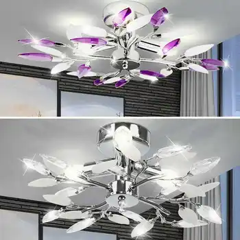 NAUJOS, Modernios LED Lapų Šviestuvo šviesos stilingas medžio šaką šviestuvo lempa, Virtuvė, Gyvenamasis kambarys, Vaikų kambarys Palėpėje Miegamasis
