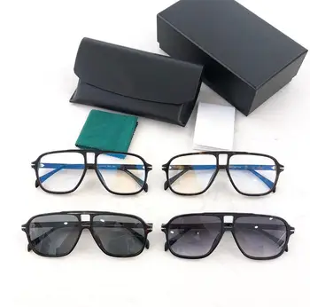 Negabaritinių didelis aikštė akiniai Beckham DB akiniai Pritaikyti senaties Trumparegystė progresiniai akiniai nuo saulės UV-400 objektyvas DB7018 53-18