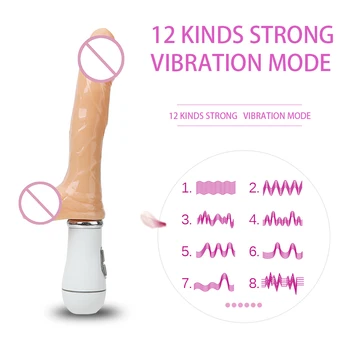 Neišliejant Vibratorių Moterų Vibratoriai Analinis Kaištis Dirbtinės Varpos Moterų Masturbator Mašina Sekso Žaislai Suaugusiems Erotiniai Sextoys Parduotuvė