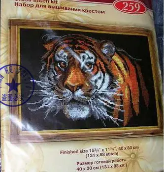 NEMOKAMAS pristatymas karšto pardavimo Aukščiausios Kokybės skaičiuojami kryželiu rinkinys tigras Riolis 259 gyvūnų