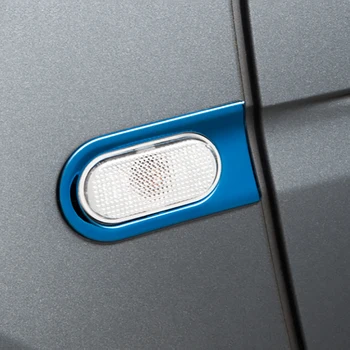 Nerūdijančio plieno posūkio signalo dekoratyvinis rėmelis Mercedes naujas smart fortwo 453 lapų valdybos automobilių lipdukai, auto dalys, modifikacijos