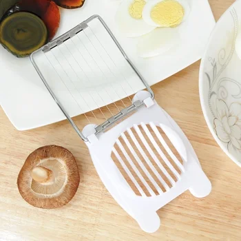Nerūdijančio Plieno Virtas Kiaušinis įrankis Slicer virtuvės Cutter Grybų Pomidorų Chopper buitinių kiaušinių cutter Virtuvės dalykėlių