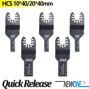 NEWONE HCS Greito Atleidimo Virpesių pjauti Electric Multi-tools 10*40mm 20*40mm Pjūklų Priedai PVC/Mediena