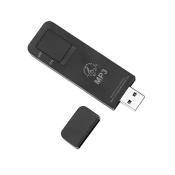 Nešiojamas USB In-line Sport MP3 Grotuvas 48 valandas Lossless Garso, Muzikos ir Žiniasklaidos Player Palaikymas Micro TF Kortelę мп3 плеер