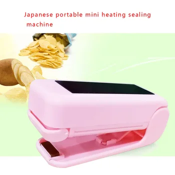 Nešiojamų Šilumos Gruntas Plastiko Pakuotės Saugojimo Krepšys Mini Sandarinimo Mašina Maisto Užkandžių Virtuvės Aksesuaras