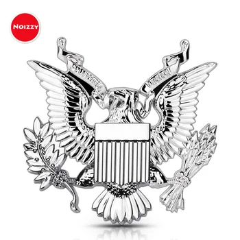Noizzy Hawk Antspaudas Prezidentas, Jungtinės amerikos valstijos 3D Metalas Chrome 