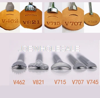 Odos Amatų Spausdinimo Įrankiai V821/V462/V715/707/745,odinis metalinis antspaudas