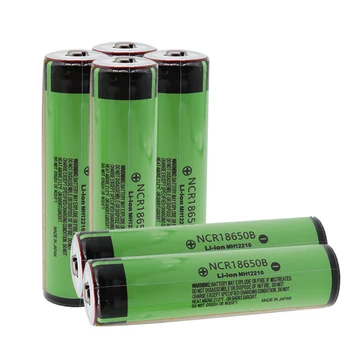 Originalas Saugomas 18650 NCR18650B Li-ion baterija 3.7 V, Su PCB 3400mAh Žibintuvėlį 18650 baterijas naudoti