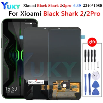 Originalus Amoled Voor Už Xiaomi Black Shark 2 Lcd Voor Xiaomi Black Shark 2 Pro Lcd Jutiklinis Ekranas skaitmeninis keitiklis Vergadering lcd