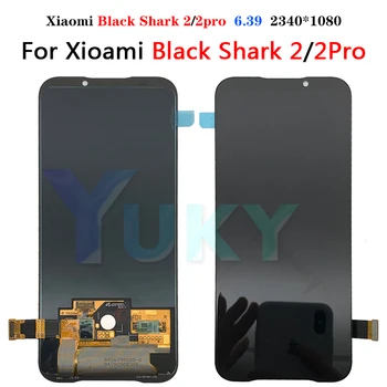 Originalus Amoled Voor Už Xiaomi Black Shark 2 Lcd Voor Xiaomi Black Shark 2 Pro Lcd Jutiklinis Ekranas skaitmeninis keitiklis Vergadering lcd