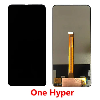 Originalus OneHyper LCD Tela Už Motorola Moto Vieną Hyper XT2027 LCD Ekranas Jutiklinis Ekranas Stiklas, skaitmeninis keitiklis Asamblėjos Pakeitimo Dalis
