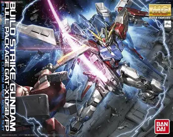 Originalus pirkimų tarnybos Bandai Gundam Mg 1/100 Statyti Strike Mobile Suit Surinkti Modelį Rinkiniai Veiksmų Skaičiai Modelio Žaislai