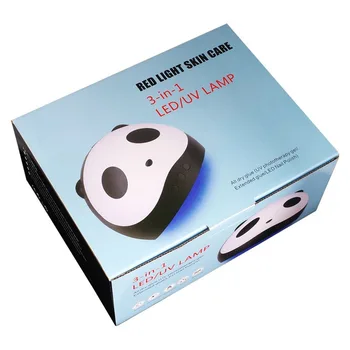 Panda Šviesos Valymo Įrenginys Indukcijos Džiovintuvas UV lenkijos Nagai Šildymo Lempa LED Nagų Lempa, UV Lempa, Įrankiai