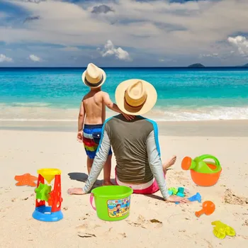 Paplūdimys Vaikų Žaislas Pilis Kibirą Kastuvas Kastuvas Įrankis, Žaislas Ir Sandbeach Vaikai Paplūdimio Žaislai Vaikams, Vaikų Paplūdimys Smėlio Kopos, Žaislai