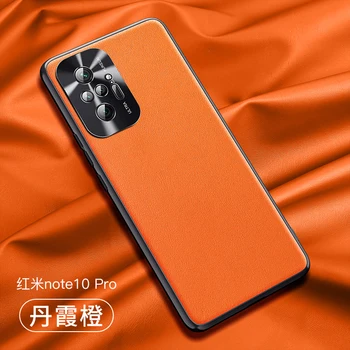 Paprasta Paprasto Odos Atveju Xiaomi Redmi 10 Pastaba K40 Pro POCO F3 X3 Mi 11 10 Prabanga Metalo Kamera Ratas Kieto Plastiko Dangtis