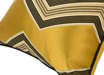 Paprastas aukso geometrinis dekoratyvinis mesti pagalvę/almofadas atveju, 45 50,europos šiuolaikinės neįprastas pagalvėlė padengti namų dekoravimo