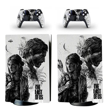 Paskutinis iš Jav PS5 Digital Edition Odos Lipdukas, Decal Padengti 5 PlayStation Konsolės ir Valdytojai PS5 Odos, Vinilo Įklijos
