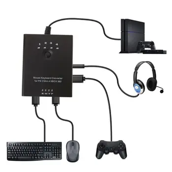 Pelės, Klaviatūros Adapteris Keitiklis PS3 / PS4 / XBox 360 Nedelsiant Suderinama su visais žaidimai