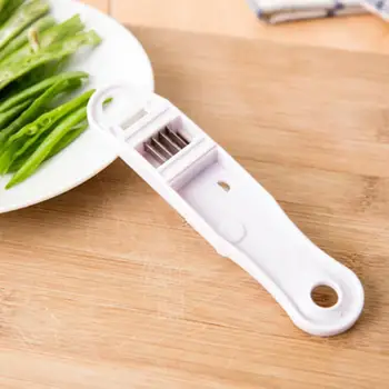 Prancūzų Stiliaus Žaliųjų Pupelių, Daržovių Runner Slicer Cutter Virtuvės Sijos Plieno Valiklis Rankena M8J8 Įrankiai Skustukas Pl H3S1