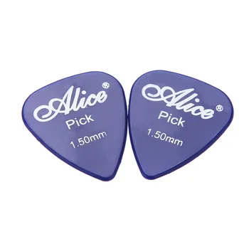 Profesionali Gitara Kirtikliai Gitara Plektras Alice AP-P 20pcs 1,5 mm Sklandžiai ABS Gitara Kirtikliai Plektras Gitara, Dalys ir Priedai