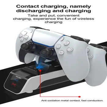 PS5 DualSense Valdytojas Krovimo Doko Stotis Dual Įkroviklis USB numatyti PS5 NAUJAS