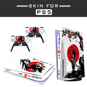 PS5 Standartinis Diskas Odos Lipdukas, Decal Padengti 5 PlayStation Konsolės ir Valdiklis PS5 Odos Lipdukas Priedai