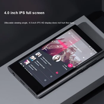 R390 PRO 4.0 Colių MP4 Muzikos Grotuvą WIFI HD Paspauskite Ekranas, Muzikos Grotuvas, Tipas-C Portable Bluetooth Grotuvas 8GB 2000Mah