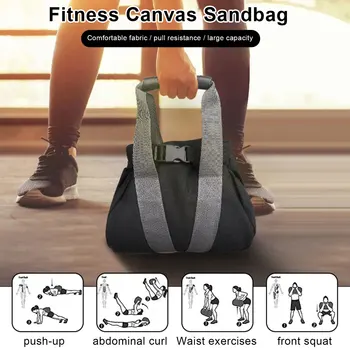 Reguliuojamas Fitneso Sandbag Atletikos Mokymo Sandbag Sunkiojo Treniruotės Drobės Smėlio Kettlebell Sandbag Namų Fitneso
