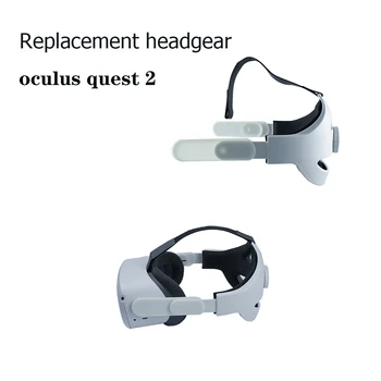 Reguliuojamas Galvos Dirželis Oculus Quest 2 VR Šalmas Diržo Lankelis Pagerinti Remti Forcesupport Realybės Prieigos Padidinti Virtualios