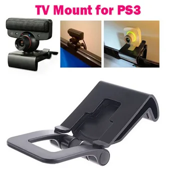 Reguliuojamas TV Įrašą Bracket Mount Turėtojas Stovėti Sony Playstation 3 PS3 Move Controller Eye Kamera
