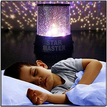 Romantiška LED Žvaigždėtą Naktį Šviesos Dangaus Projektorius Lempos Vaikas Dovana Star, Šviesos, Naujumo Naktį Lempos Romantiška Projekcija Led USB Lempos Šviesa